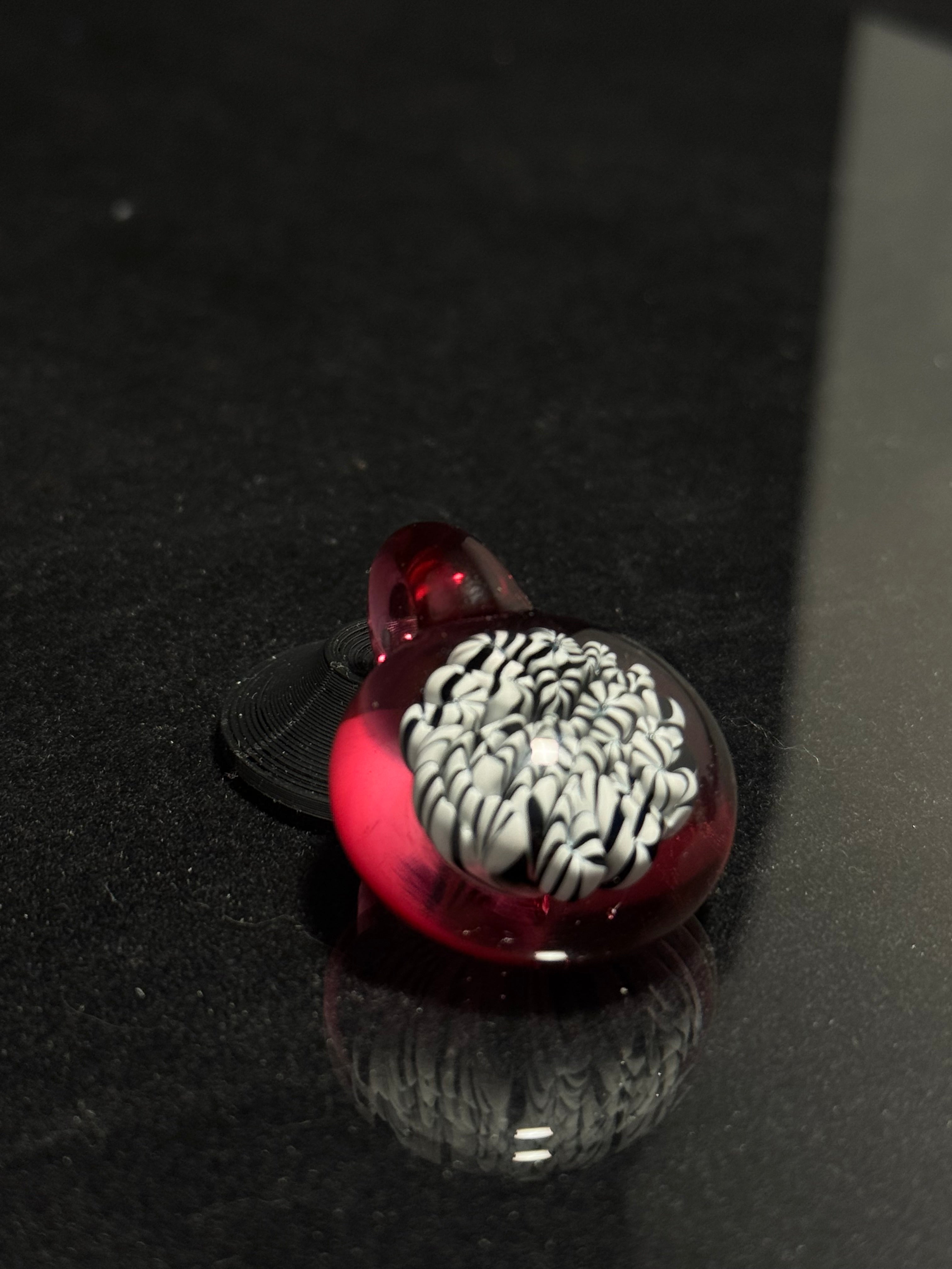 BNW Cane Implosion (Gold Ruby)