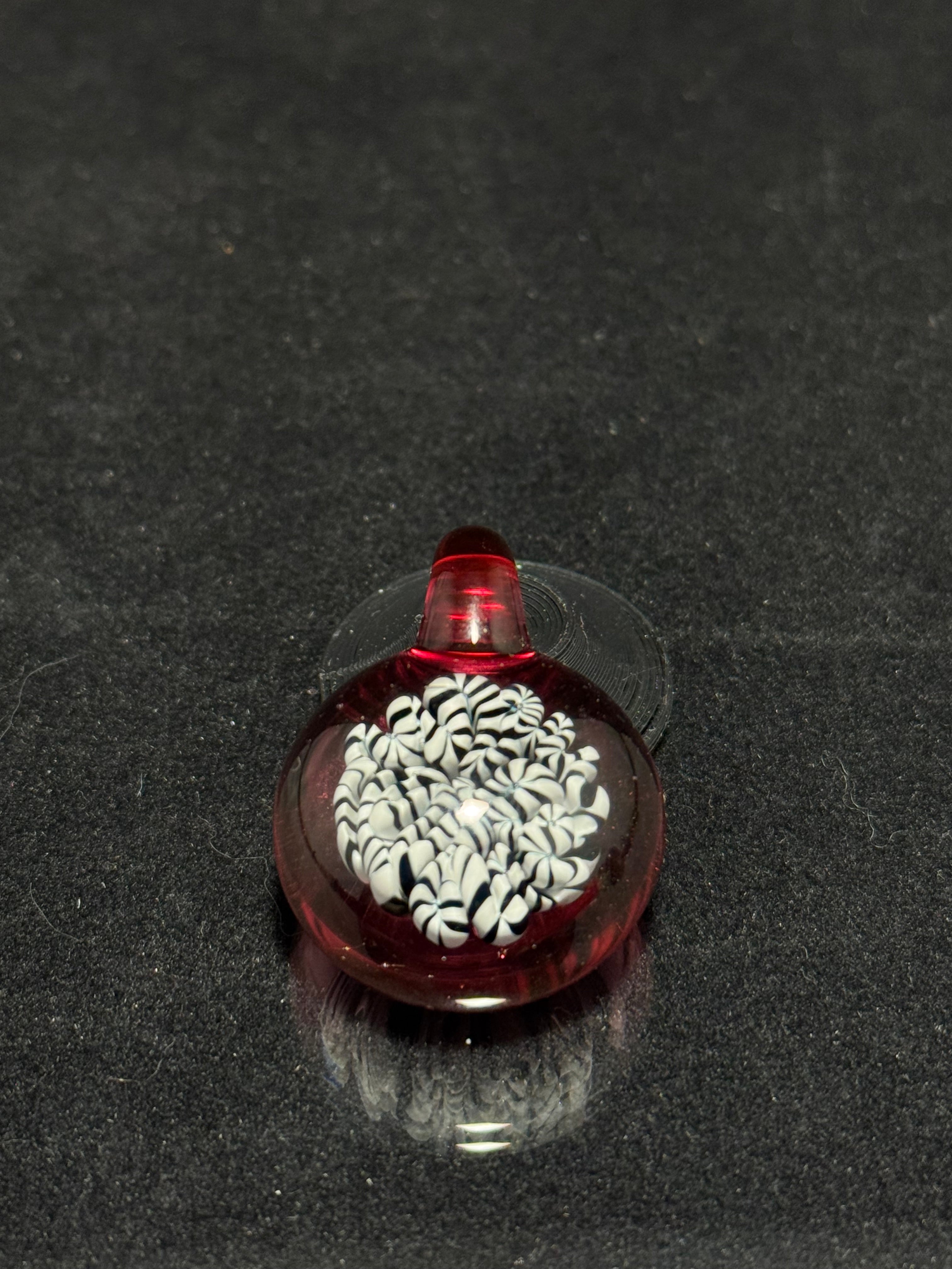 BNW Cane Implosion (Gold Ruby)