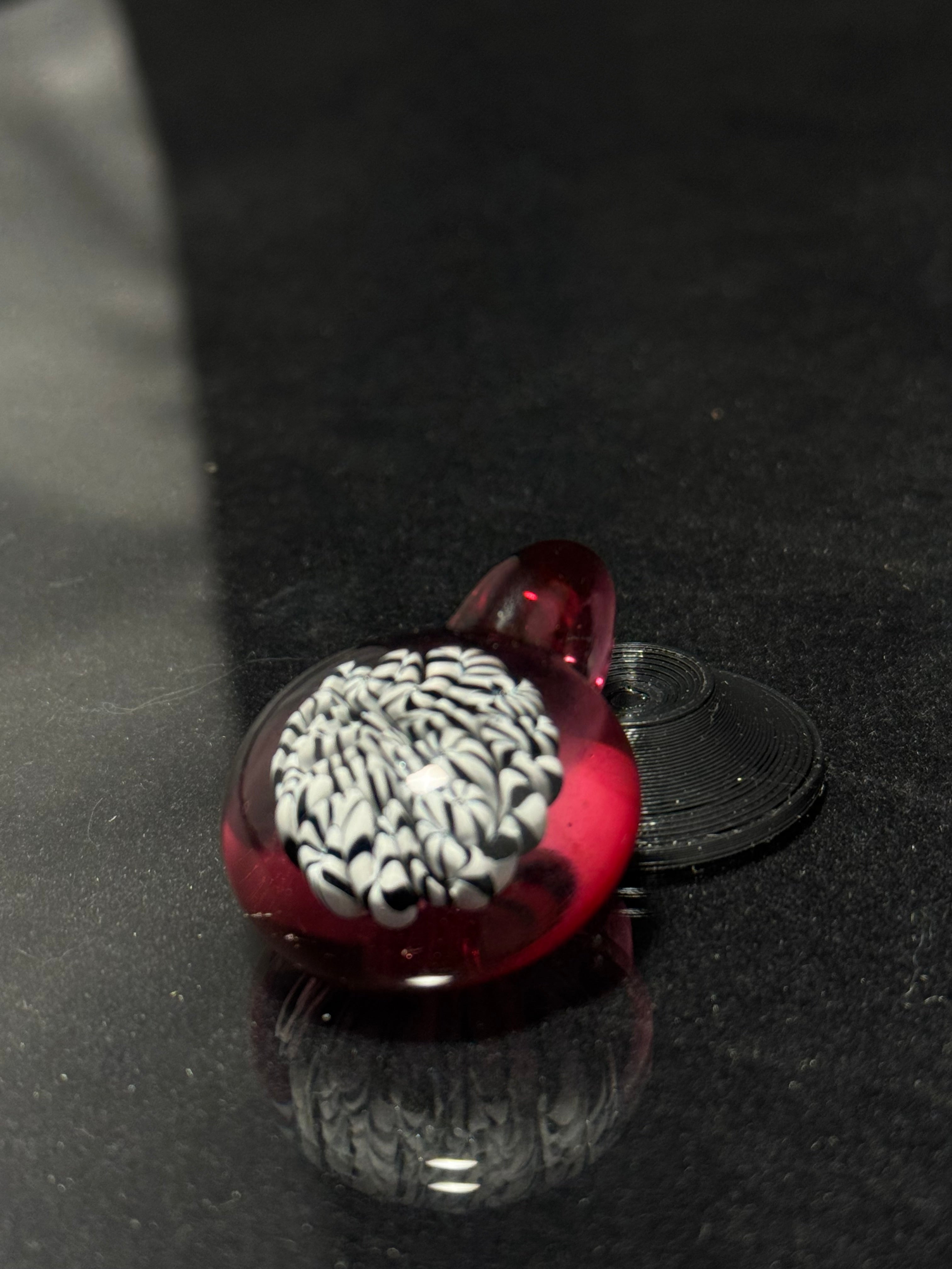 BNW Cane Implosion (Gold Ruby)